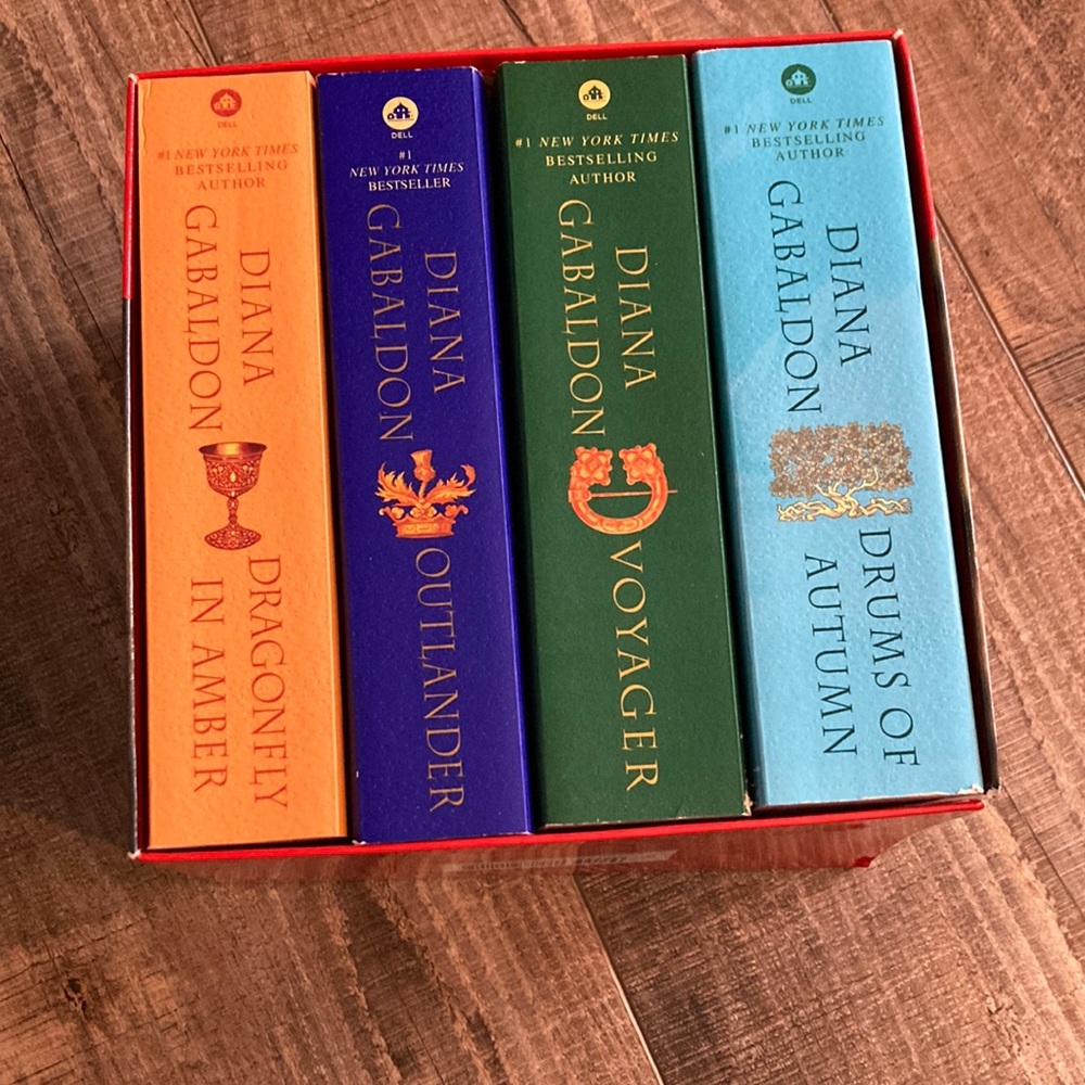 Outlander series books #1-4